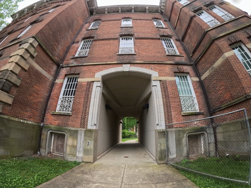 The Haunted Athens asylum grounds.