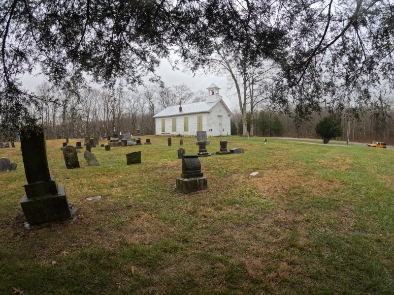 The haunted Bethel Methodist Church at East Fork State Park. Is there a ghost that guards the gates?