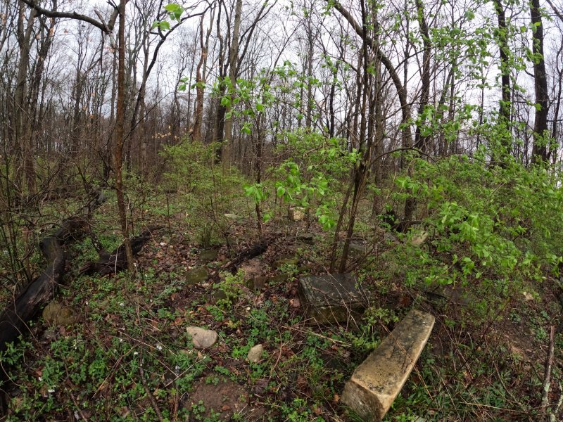 Elizabeth's grave. Union Cemetery near Chillicothe