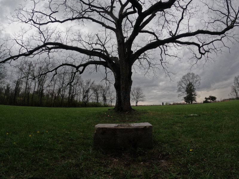 Elizabeth's grave. Union Cemetery near Chillicothe