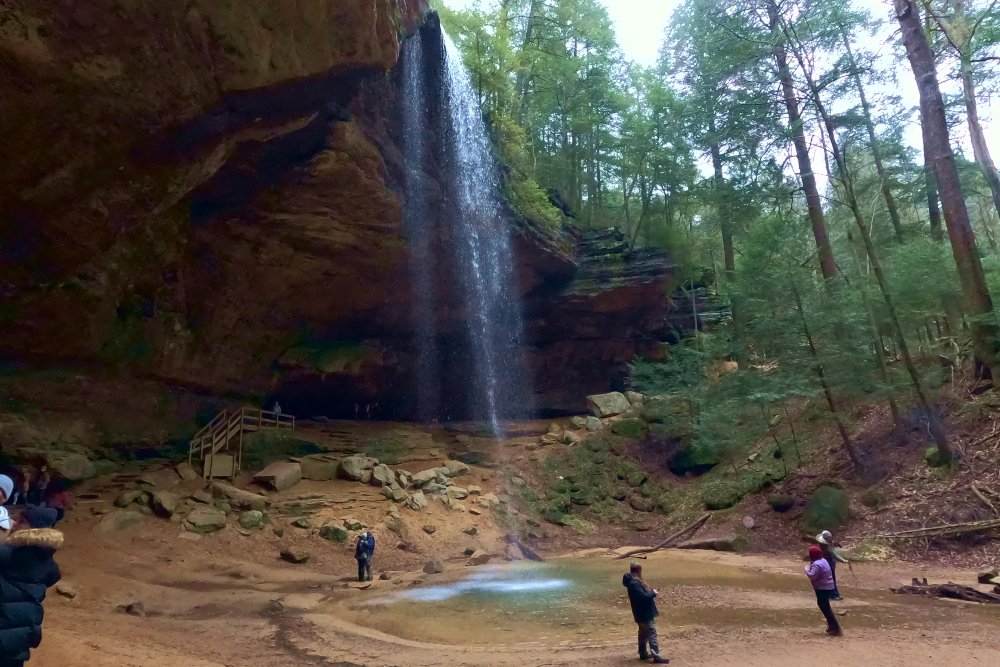 Ohio State Park: Hocking Hills State Park Ash Cave