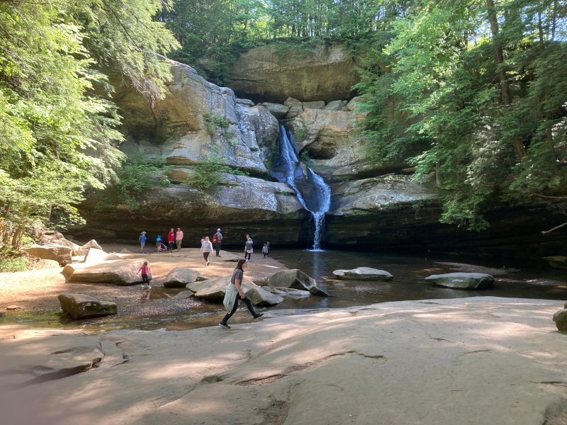 Cedar Falls Trail, Hocking Hills State Park