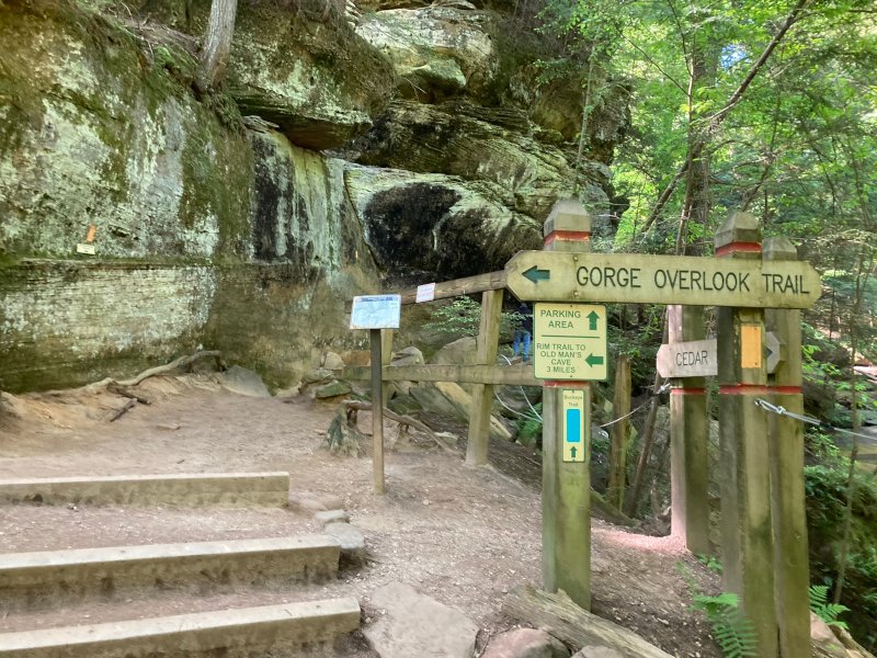 Cedar Falls Trail, Hocking Hills State Park