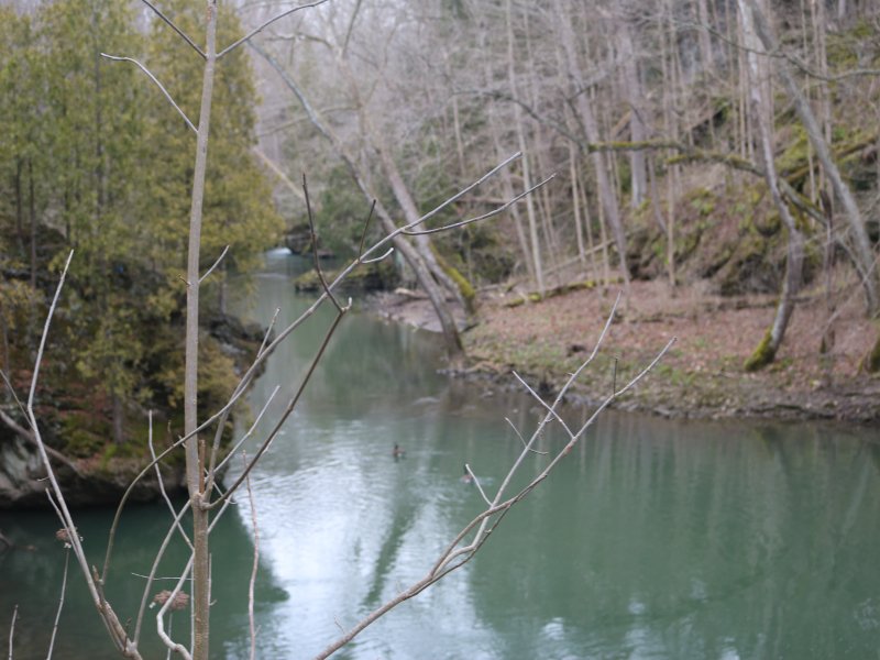 Clifton Gorge State Nature Preserve Blue Hole