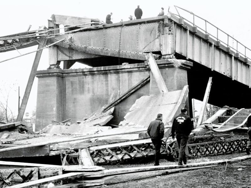 Collapsed Silver Bridge