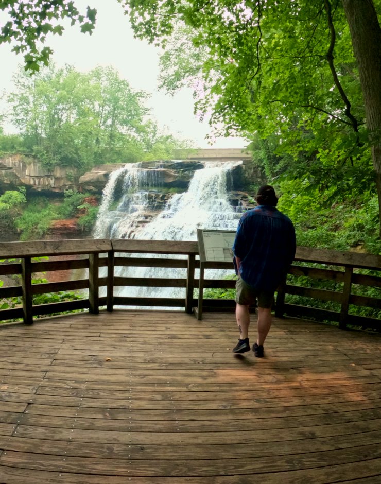 Brandywine Falls in Cuyahoga National Park.