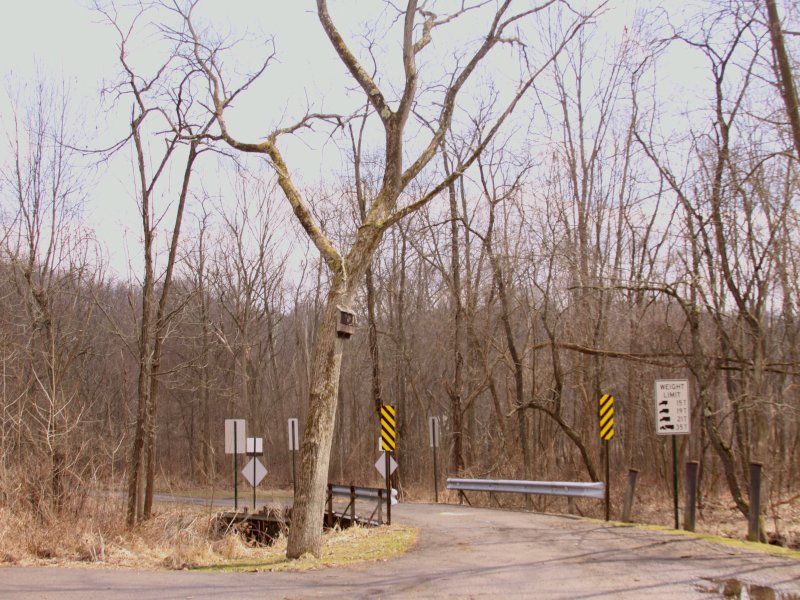 Crybaby Bridge at Rogues Hollow.