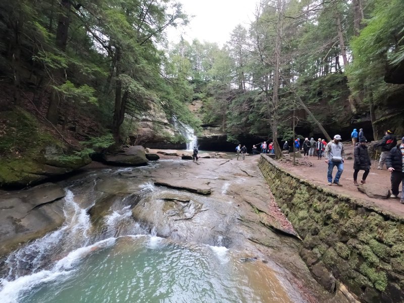 Cedar Falls Trail, Hocking Hills State Park Winter Hike