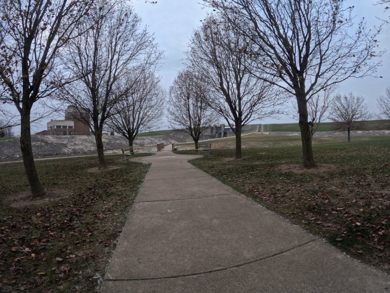 Alum Creek Dam in Ohio