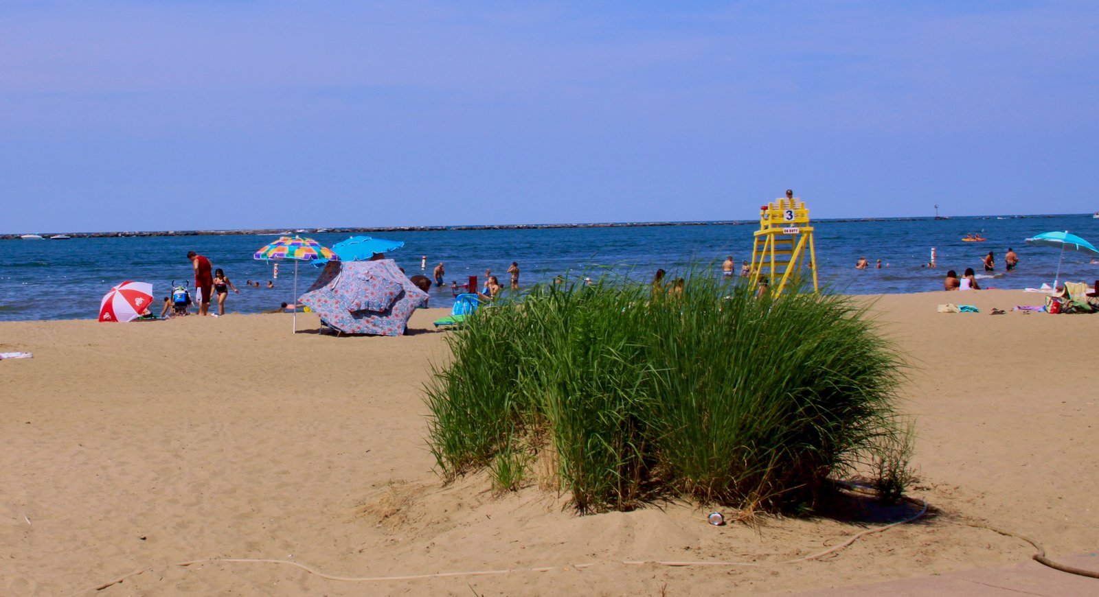 Headlands Beach in Ohio, mile-long beach makes it the longest beach in the state.