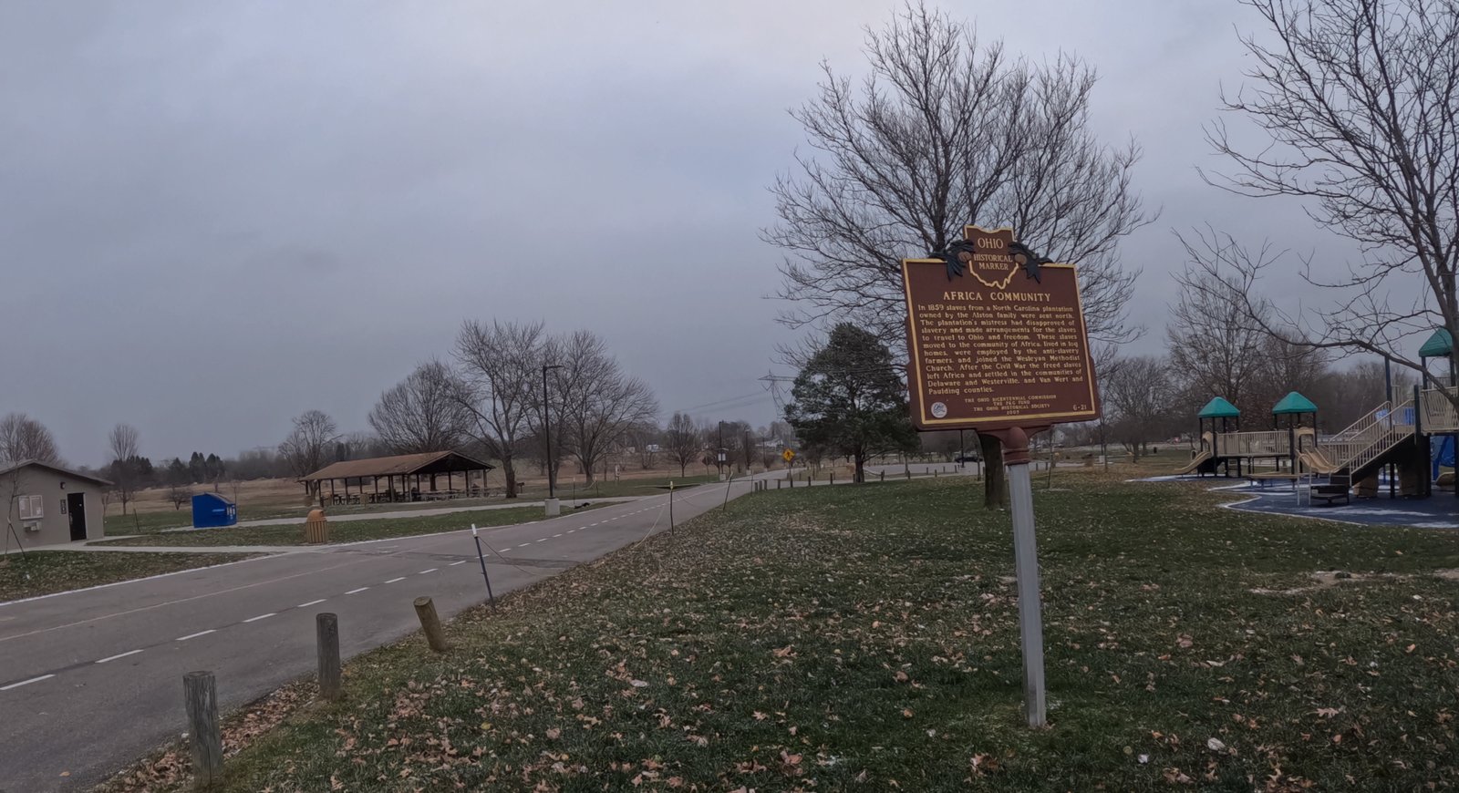 Underground Railroad at Alum Creek in Ohio