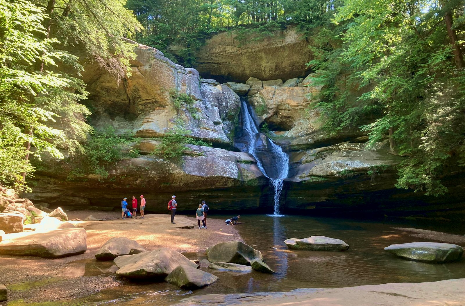 Cedar Falls, Hocking Hills State Park.