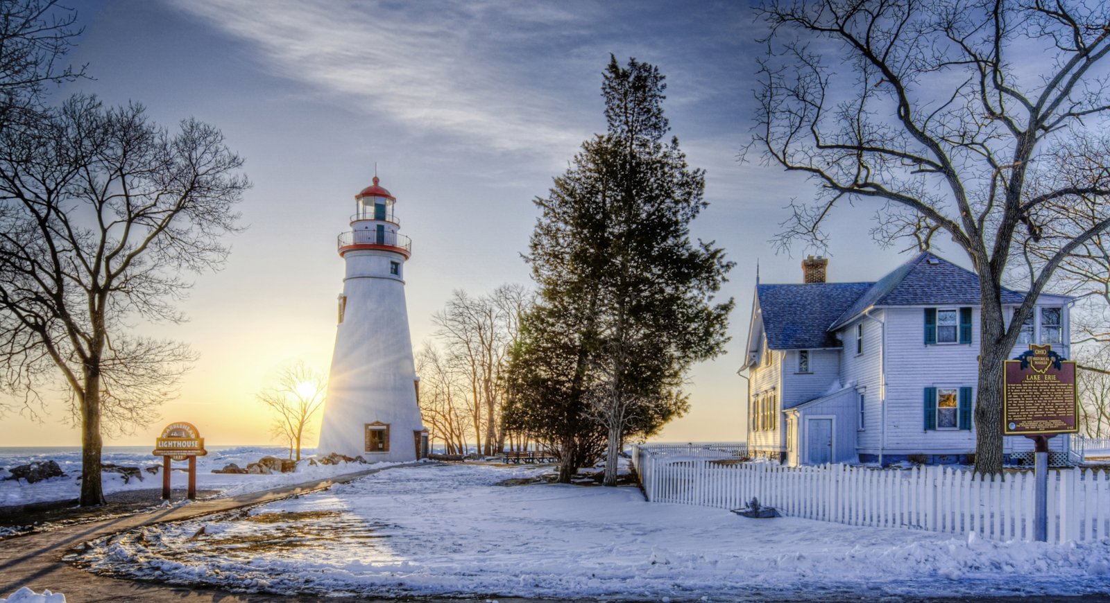 Marblehead Lighthouse. Lake Erie Shoreline. Haunted. Beautiful